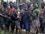 TNI Mengejar KKB Papua yang Melarikan Diri ke Hutan dan berhasil Diamankan sejumlah Barang