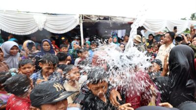 Prabowo Membuka 9 Sumber Air Bersih di Sukabumi, Sekarang Total 110 di Seluruh Indonesia