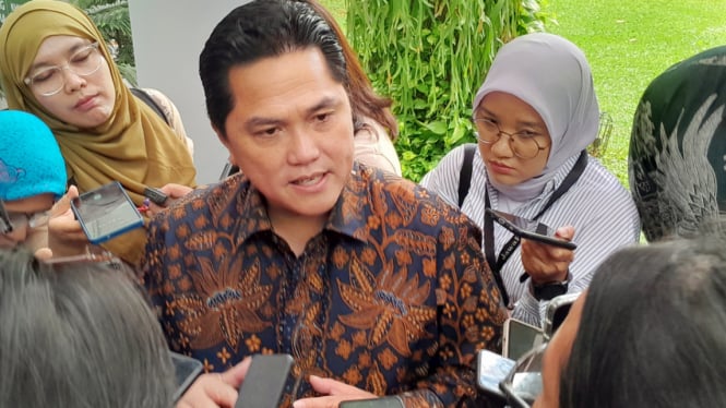 PTDI Dicicil Gaji Karyawan, Erick Thohir Berikan Penjelasan