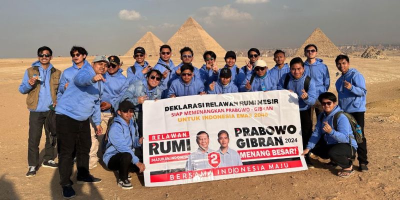 Dukungan Kuat Diaspora Mesir dan Turki untuk Prabowo-Gibran di Pilpres 2024