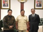 Prabowo Subianto Receives Erick Thohir and Founder of Emaar Properties UAE, Discusses Potential Growth in Indonesia