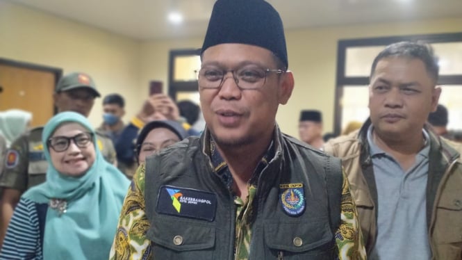 Saat Sandi Pegawai Damkar Tertemui oleh Wakil Wali Kota Depok Imam Budi