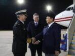 Prabowo Subianto Arrives in Canberra for Official Visit, Greeted with Honorary Guard