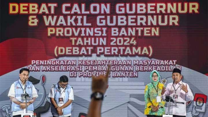 Pertimbangan Gagasan Pasangan Calon dalam Debat Pilkada Banten