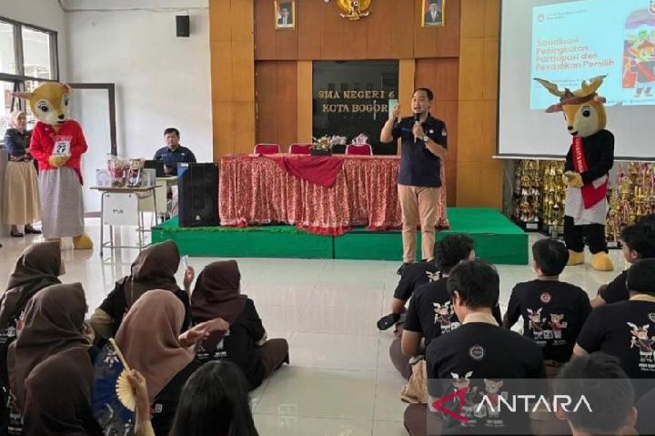 Sosialisasi Pilkada 2024 KPU Kota Bogor untuk Pemilih Pemula